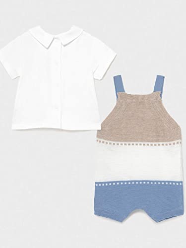 Conjunto Tricot 2 piezas para bebé niño MAYORAL Ref. 21/1638/7 Celeste