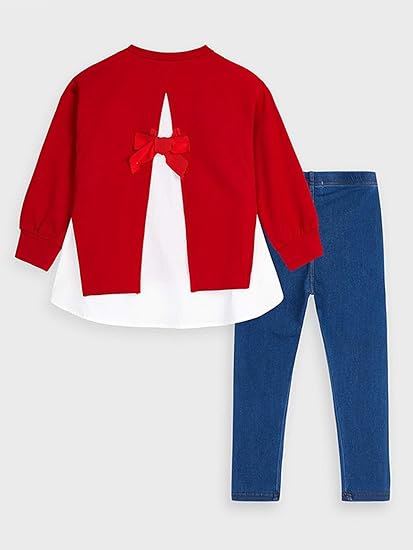 Conjunto 2 Piezas Bluson y Leggins para niña MAYORAL Ref. 4726/73 Carmin