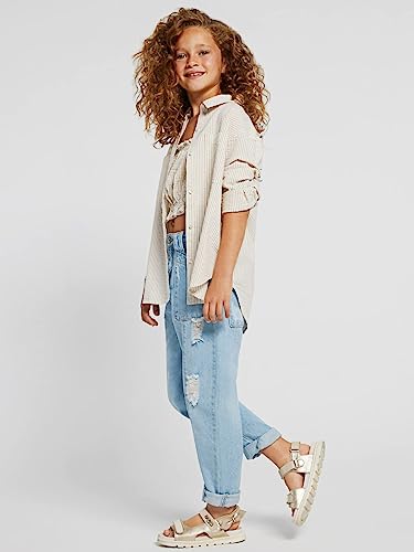 Pantalón Slouchy Tejano Sku 6570 Color Claro
