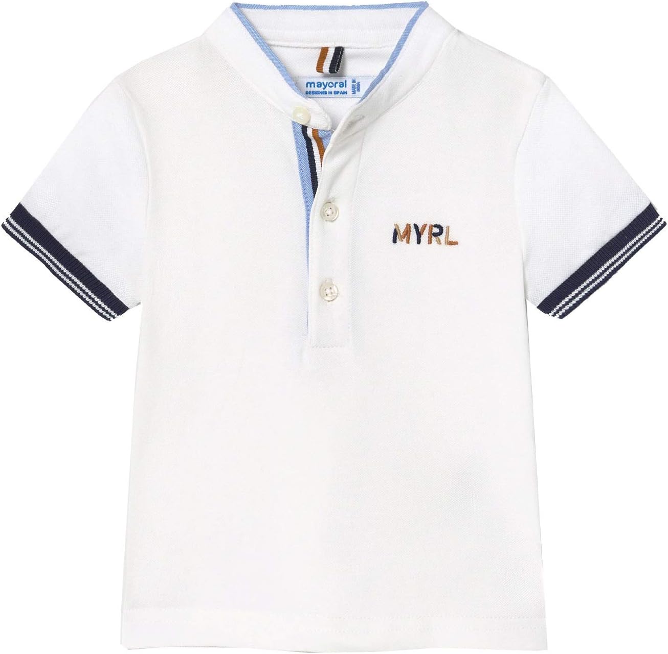 Camisa Polo M/C Mayoral Ref-1102-91 Blanco