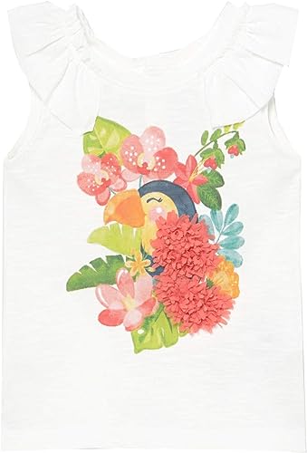 Camiseta Bebe Niña Tucan Sku 1083 Color Blanco