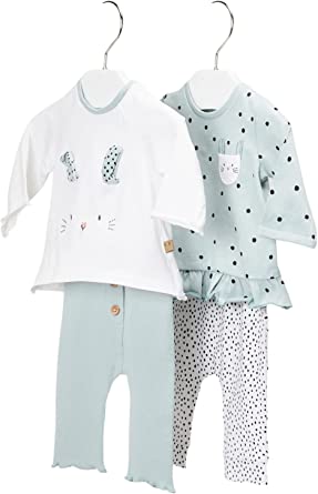 Pijamas para bebé niña Set 4 pz MAYORAL Ref. 22/1705/91 Mint