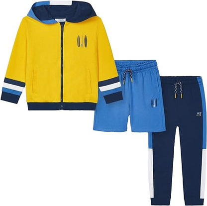Conjunto 3 Piezas Chandal , Bermuda , Pans 8445054687067 SKU 3827 Color 87 Sol
