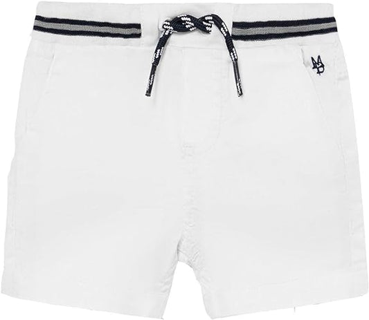 Bermudas de sarga para bebés MAYORAL Ref- 1245-46 blanco