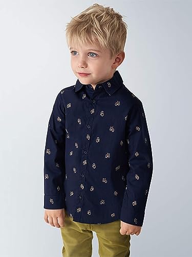 Camisa Ml Estampada Sku 4141 Color 33 Azul