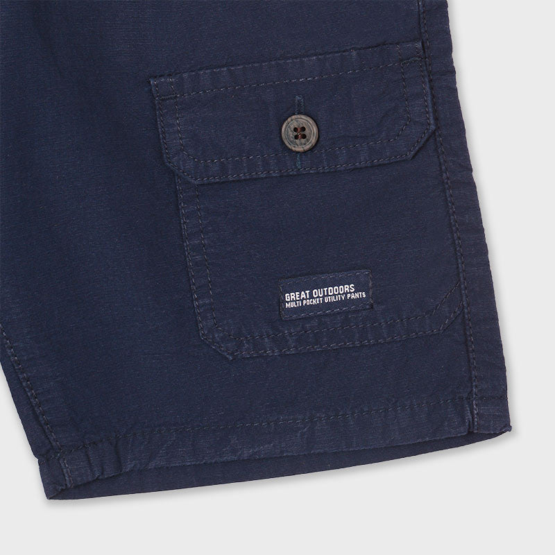 Bermuda Bolsillo Lateral Sku 6286 Color Mar