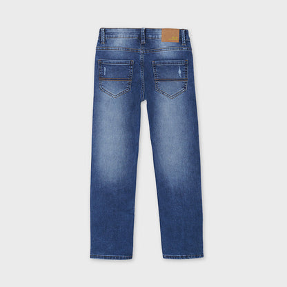 Pantalón Tejano Sku 6556 Color Medio