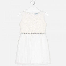 Vestido para chica MAYORAL Ref. 6915/10 Blanco
