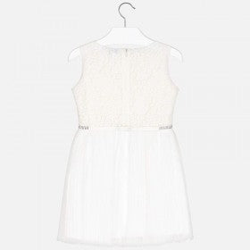 Vestido para chica MAYORAL Ref. 6915/10 Blanco