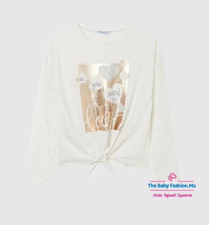 Camiseta para chica MAYORAL Ref. 7087/70 Lino