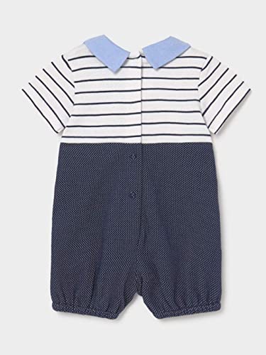 Pelele Punto Con Gorro Conjunto 2 Pza para recién nacido MAYORAL ReF 1624/19 Navy