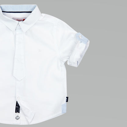 Camisa Niño Sku 17230 Color Blanco