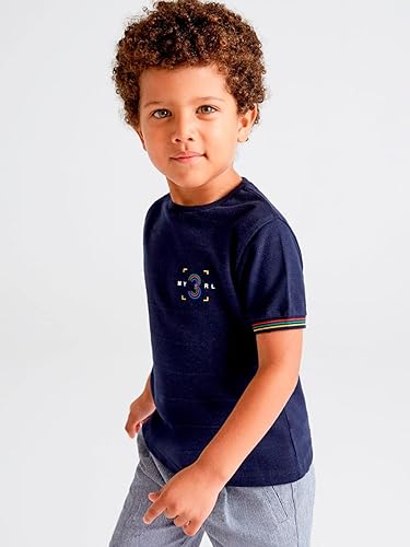 Camisa Polo M/C para niño MAYORAL Ref 3015 Color 79 Marino