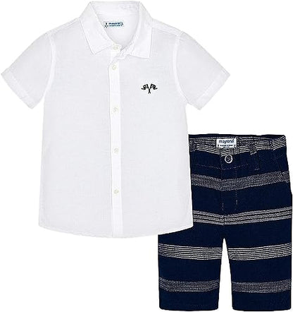 Bermudas y camisetas para niño Sku 3269 Color 66 blanco