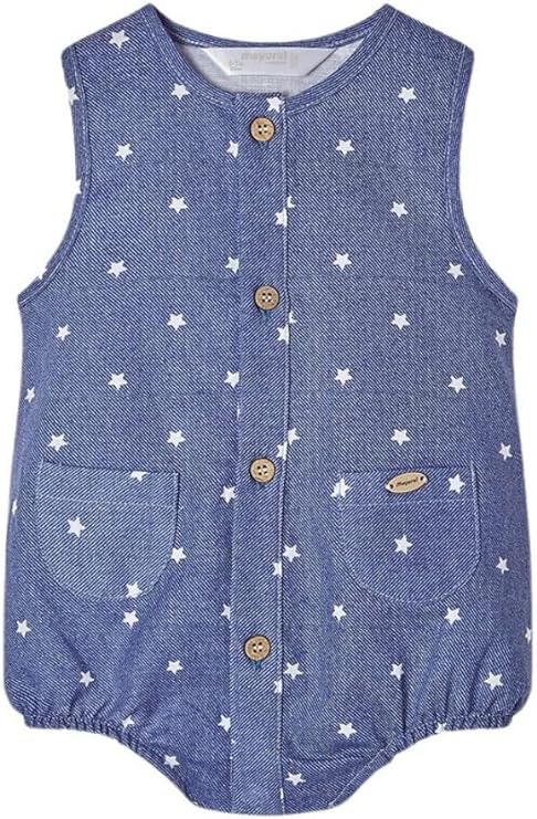Pelele de vestir para beb  MAYORAL Ref- 1627-27 Blue Star
