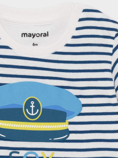 Camiseta Rayas MAYORAL Ref 1005-88 Ultramar