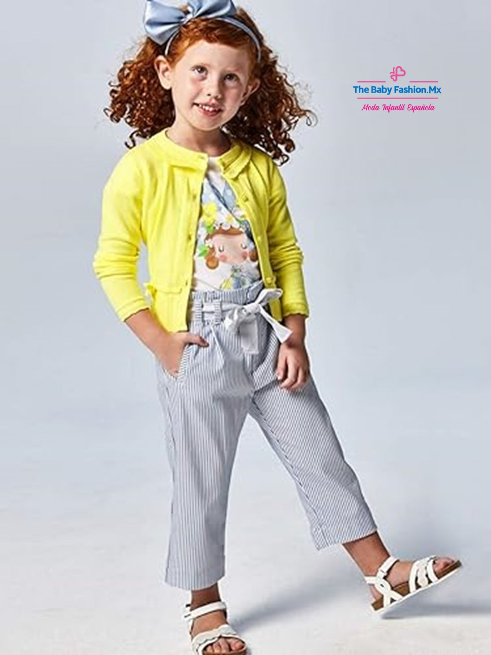 Pantalón para niña MAYORAL Ref. 21/3549/53 Azul