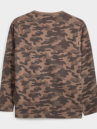 Camiseta Camuflaje Sku 7046 Color Trufa