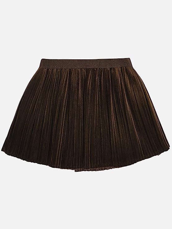 Falda Plisada Sku 4920 Color 80 Cafe