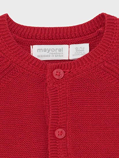Suéter para bebé niño MAYORAL MODELO 21/1330/59 Tomate