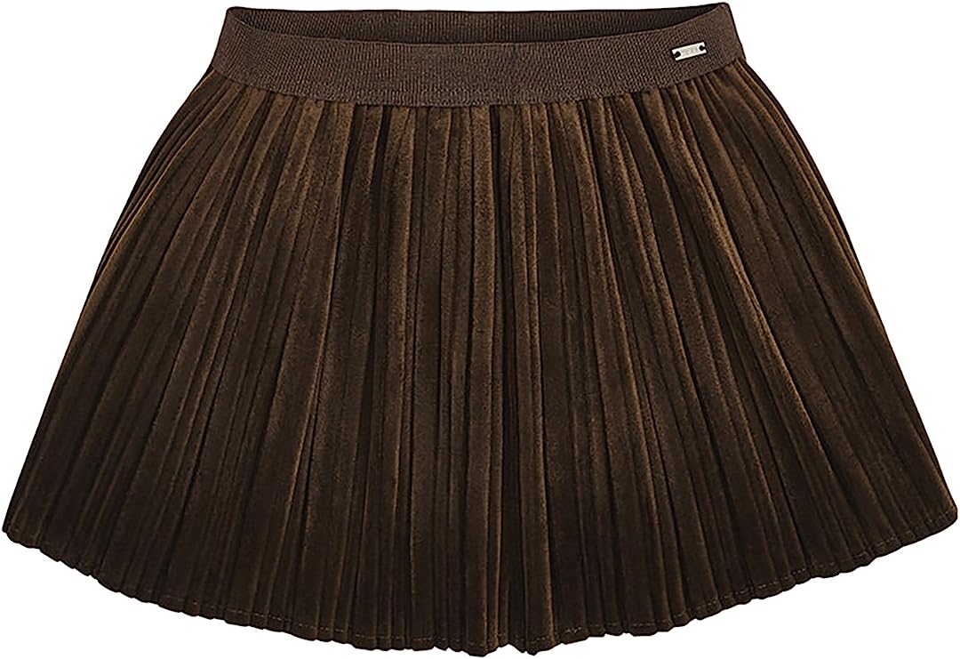 Falda Plisada Sku 4920 Color 80 Cafe