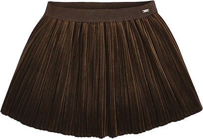 Falda Plisada Sku 4920 Color 80 Cafe