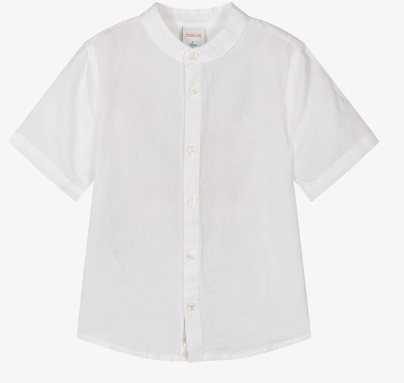 Camisa Cuello Mao Sku 737085 Color Blanco
