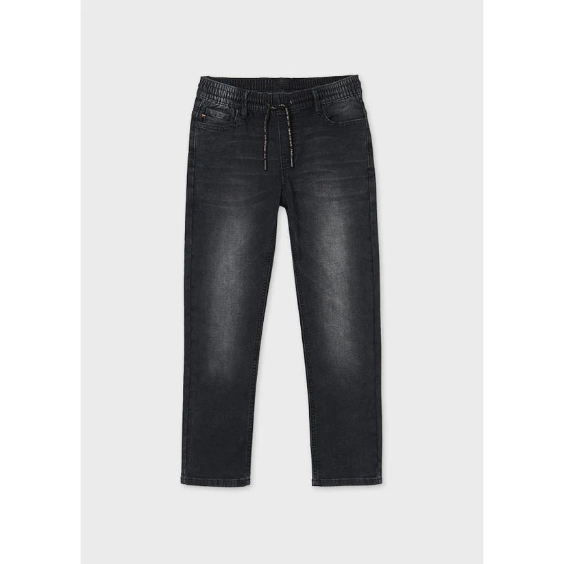 Pantalón Soft Denim Jogger NUKUTAVAKE Ref. 7555/67 Negro