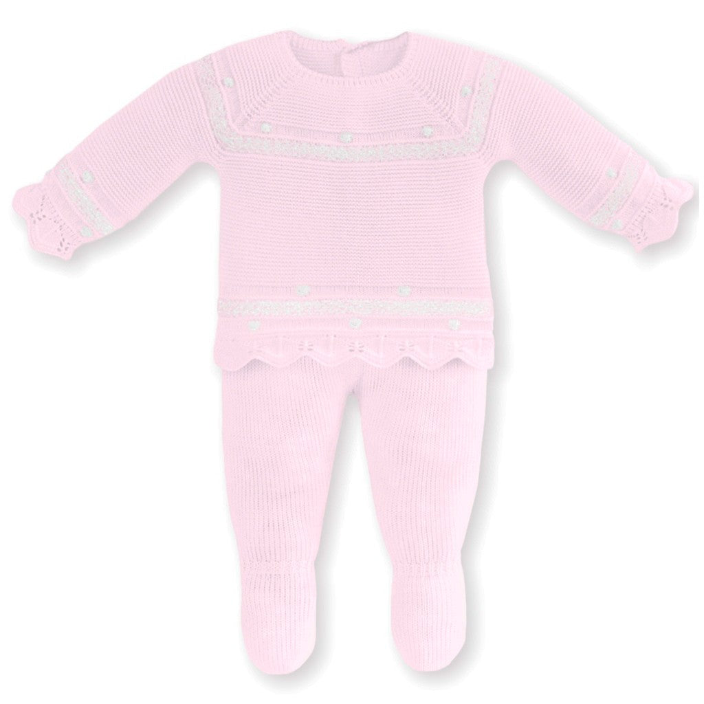 Conjunto 2 pz para bebé MAC ILUSION MODELO 7606/03 Rosa