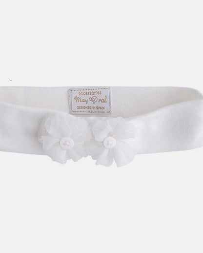 Diadema para bebé niña MAYORAL Ref. 9481/19 Blanco