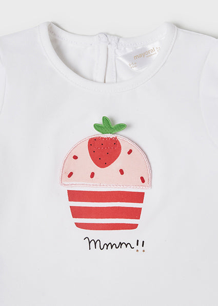 Conjunto 3 Pz para bebé niña MAYORAL MODELO 1717 Color 10 Red