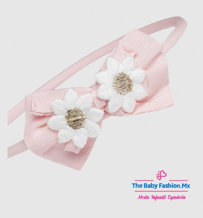 CONJUNTO 2 PIEZAS BOLSA Y DIADEMA BEBE MAYORAL SKU 10356 Color 57 ROSA