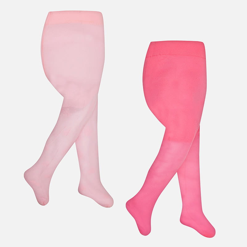 Set de 2 medias para bebé MAYORAL SKU 10130 Color 84 Rosa Palo/Rosa Claro