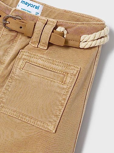 Conjunto 2 Piezas Pantalon Largo Y Cinturo Sku 3587 Color 87 Camel
