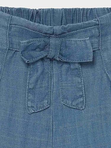 Pantalón Corto Bebe Niña Sku 1226 Color Indigo