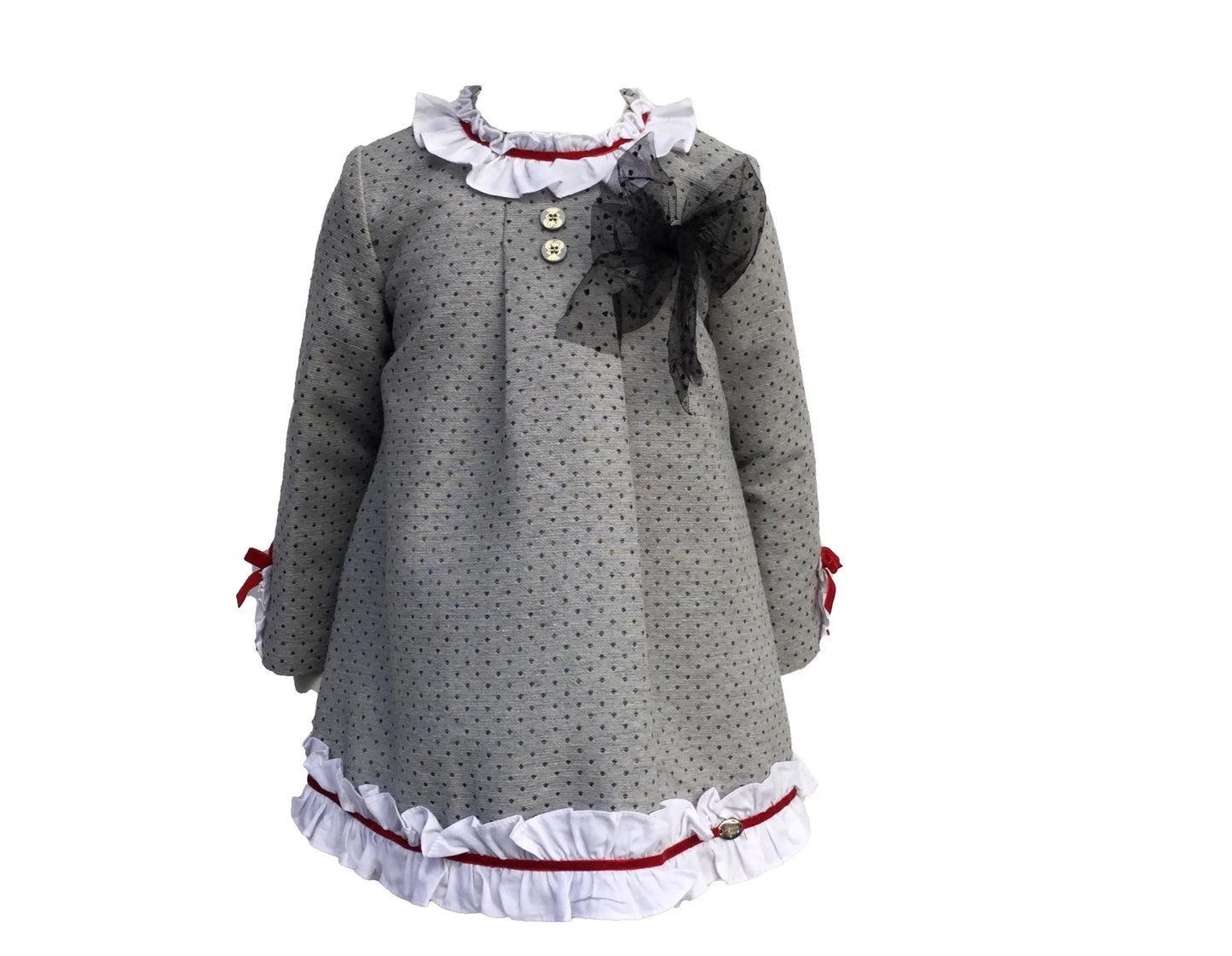 Vestido Dolce Petit DOLCE PETIT SKU 2223  Color Gris