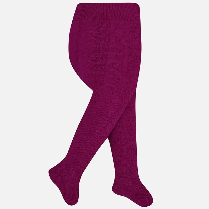 Leotardo MAYORAL SKU 9889 Color 67 Ciruela