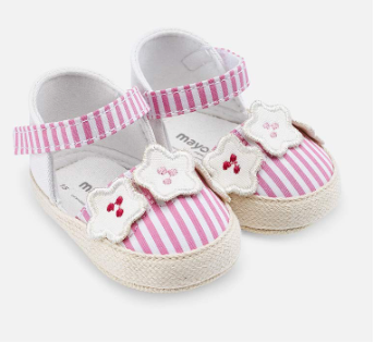 Alpargata Bebe Niña SKU 9138 Color 26 Chicle