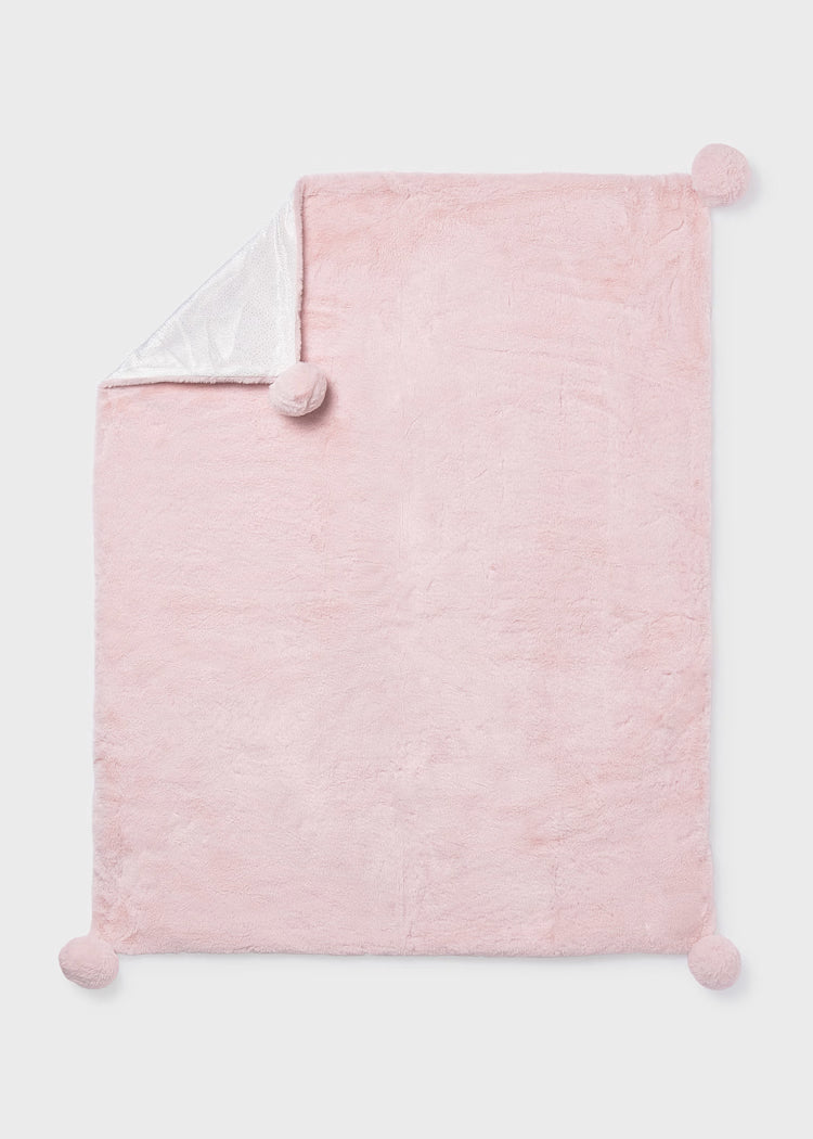 Manta pelo pom pom