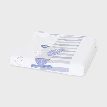 Arrullo Bordado Sku 9858 Color Lake Blue