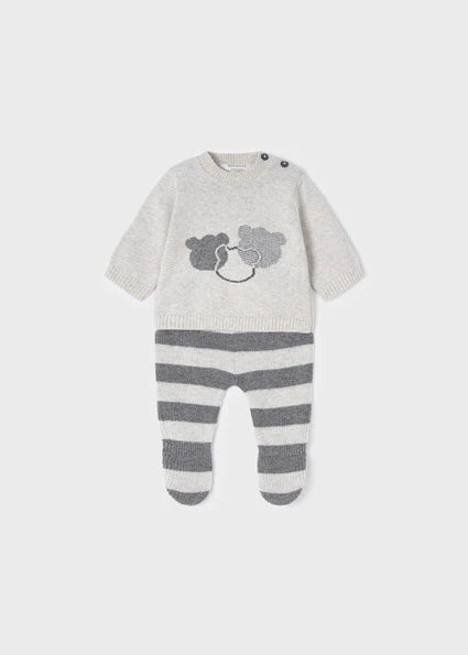 Conjunto 2 Pz Conjunto Polaina Tricot MAYORAL Ref. 23/2507/11 Titanio me