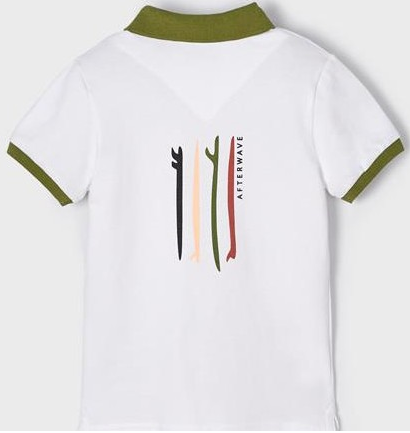 Camisa Polo M/C para niño MAYORAL Ref 3111 Color 10 Blanco