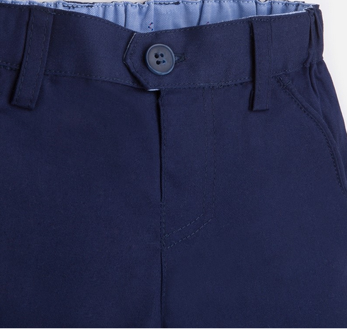 Pantalón Corto Sarga Basico para bebe MAYORAL Ref  201/52 Navy