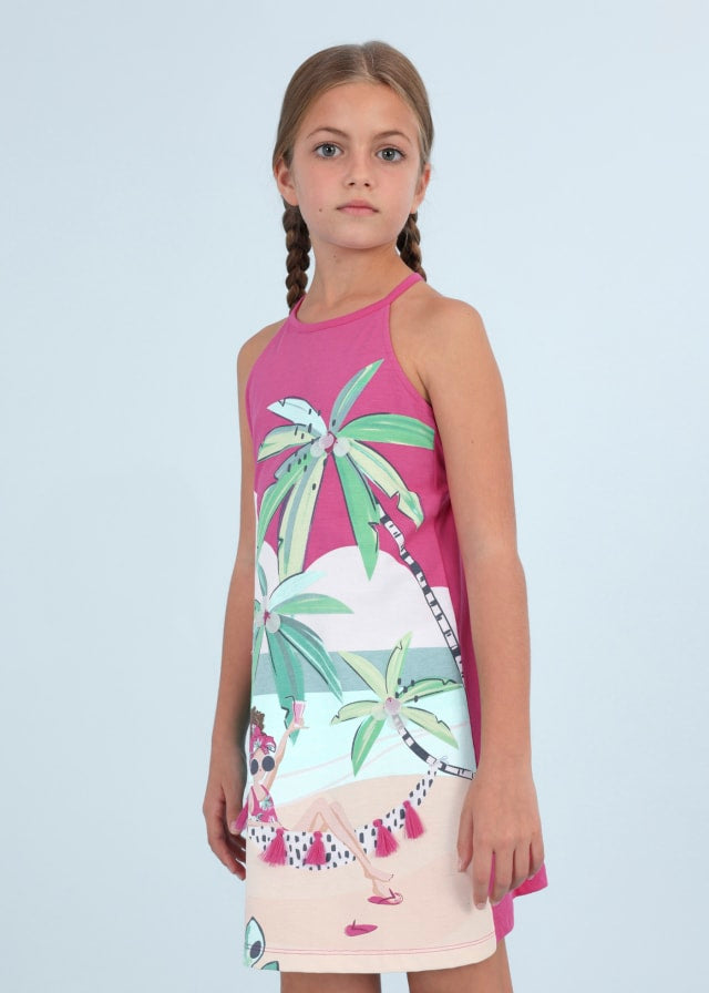 Vestido Grafica Sku 6935 Color 46 Buganvilla
