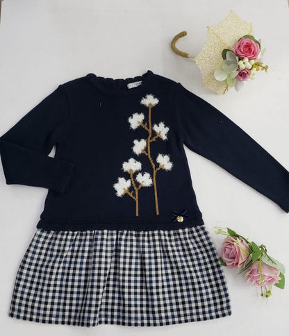 Vestido para niña DR KID Ref. DK441 Marino