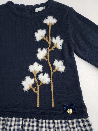 Vestido para niña DR KID Ref. DK441 Marino