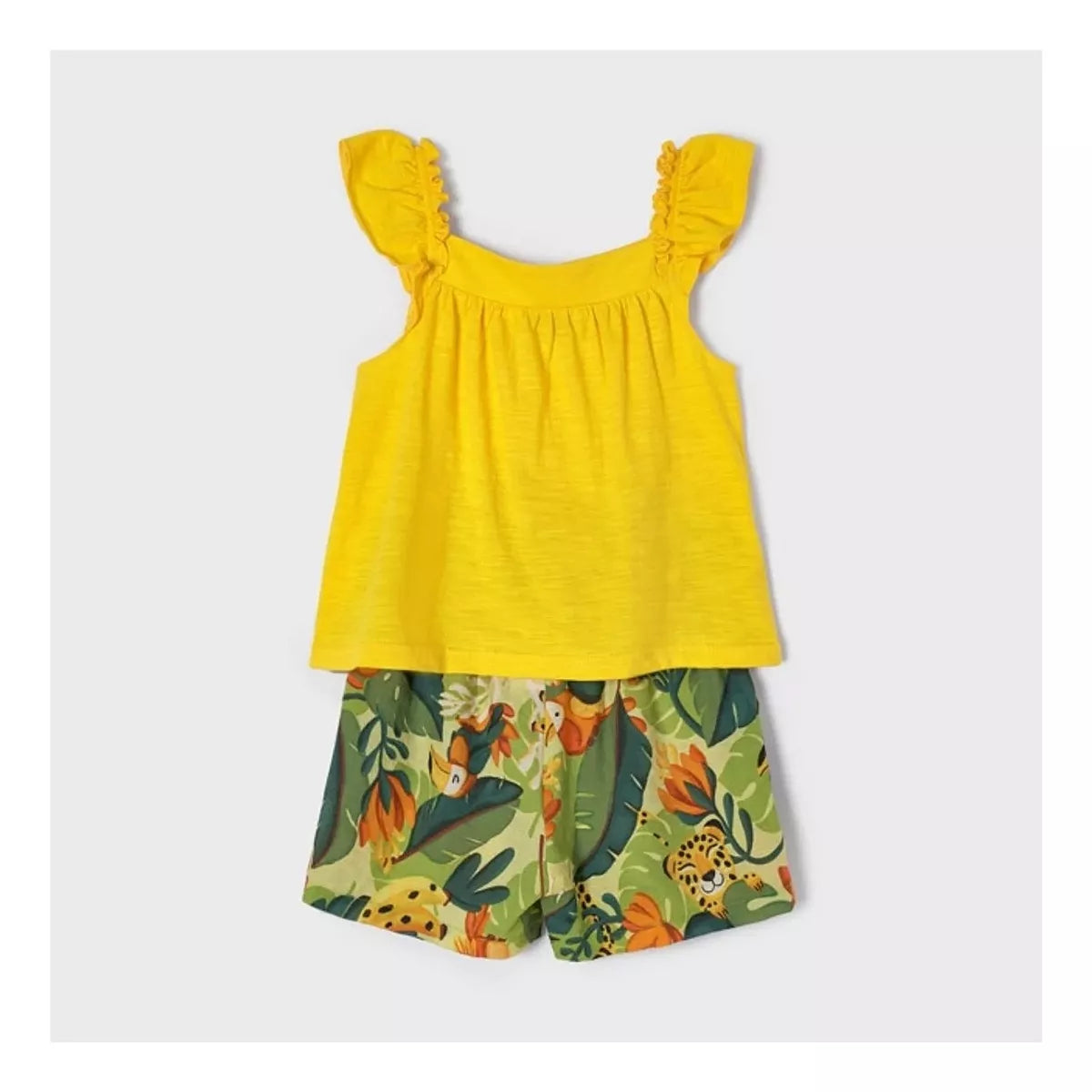 Conjunto 2 Piezas Blusa Short Sku 3281 Color 36 Banana