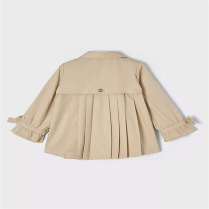 Gabardina para niña MAYORAL Ref. 3434/81 Tostado