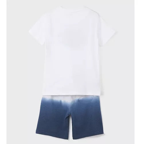 Conjunto 2 Piezas Playera Short  SKU 6637 Color 24 Blanco