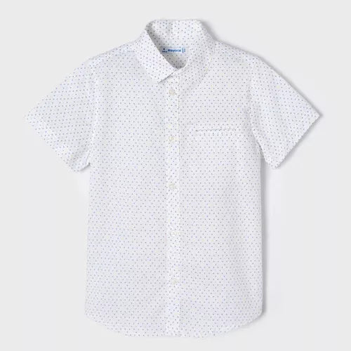 Camisa De Vestir Sku 3118 Color 10 Blanco